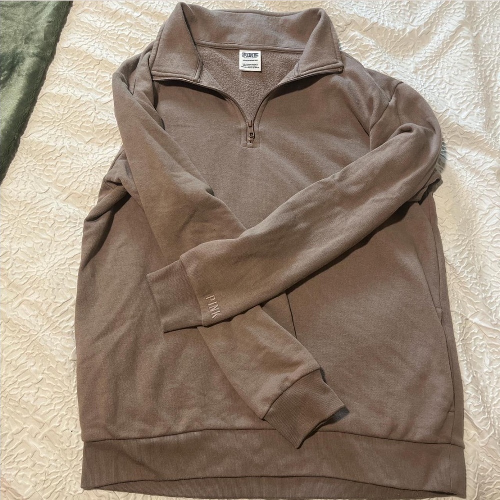 PINK Victoria's Secret Zip-Up Sweatshirt - Picture 2 of 2